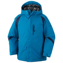 Columbia Sportswear Renegade Warmth Omni-Tech® Omni-Heat® Jacket - Waterproof (For Toddler Boys) in Compass Blue - Closeouts