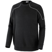Columbia Sportswear Risco Run Crew Sweater (For Men) in Black - Closeouts