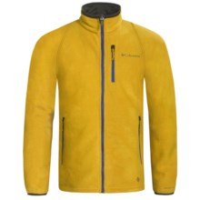 Columbia Sportswear Road 2 Peak Jacket - Fleece (For Men) in Gold Leaf - Closeouts