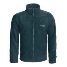 Columbia Sportswear Road 2 Peak Titanium Jacket - Fleece (For Men) in Deep Teal - Closeouts