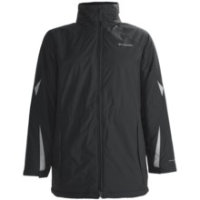 Columbia Sportswear Ruby Ridge Jacket - Insulated (For Plus Size Women) in Black/Sea Salt - Closeouts