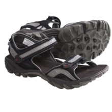 Columbia Sportswear Sandero Sandals (For Men) in Black/Chili - Closeouts