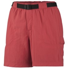 Columbia Sportswear Sandy River Cargo Shorts - UPF 30 (For Women) in Burnt Henna - Closeouts