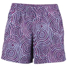 Columbia Sportswear Sandy River II Print Shorts - UPF 30 (For Plus Size Women) in Berry Jam Swirl - Closeouts
