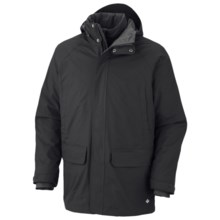 Columbia Sportswear Saskatoon Interchange Omni-Heat® Jacket - 3-in-1, Insulated (For Men) in Black - Closeouts