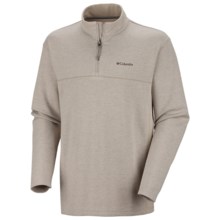 Columbia Sportswear Schuss Pullover Shirt - Zip Neck, Long Sleeve (For Men) in Light Aluminum Heather - Closeouts