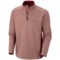 Columbia Sportswear Schuss Pullover Shirt - Zip Neck, Long Sleeve (For Men) in Red Element