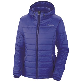 Columbia Sportswear Shimmer Me Omni-Heat® Hooded Jacket - Insulated (For Women) in Light Grape