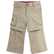 Columbia Sportswear Silver Ridge Convertible Pants - UPF 30 (For Toddler Girls) in Fossil - Closeouts