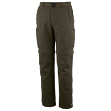 Columbia Sportswear Silver Ridge Convertible Pants - UPF 50 (For Big and Tall Men) in Peatmoss - Closeouts