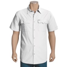 Columbia Sportswear Silver Ridge II Shirt - UPF 50, Short Sleeve (For Tall Men) in White - Closeouts
