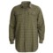 Columbia Sportswear Silver Ridge Plaid Shirt - UPF 30, Long Sleeve (For Big and Tall Men) in Dark Moss