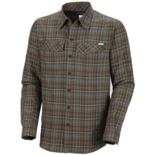 Columbia Sportswear Silver Ridge Plaid Shirt - UPF 30, Long Sleeve (For Men) in Marsh - Closeouts
