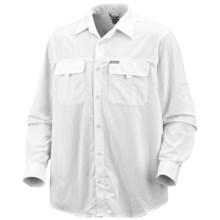 Columbia Sportswear Silver Ridge Shirt - UPF 50, Long Roll-Up Sleeve (For Men) in White - Closeouts