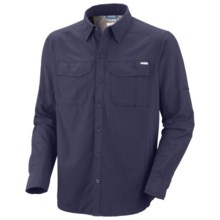 Columbia Sportswear Silver Ridge Shirt - UPF 50, Long Sleeve (For Big Men) in Nocturnal - Closeouts
