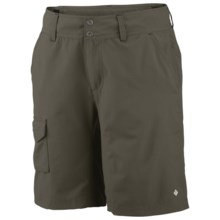 Columbia Sportswear Silver Ridge Shorts - UPF 50, Stretch Nylon (For Women) in Peatmoss - Closeouts