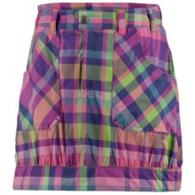 Columbia Sportswear Silver Ridge Skort - UPF 30 (For Toddler Girls) in Pink Taffy Plaid - Closeouts