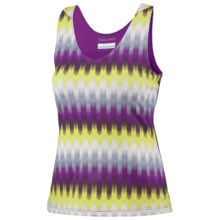 Columbia Sportswear Siren Splash II Fab Knit Jersey Tank Top - UPF 50 (For Women) in Berry Jam  Trail Print - Closeouts
