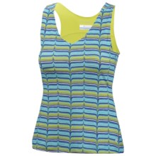 Columbia Sportswear Siren Splash II Fab Knit Jersey Tank Top - UPF 50 (For Women) in Chartreuse Whale Tale - Closeouts