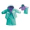 Columbia Sportswear Snow Brooklyn Overall Bib Set - Reversible (For Infant Girls) in Reef