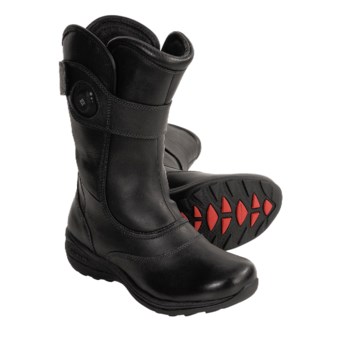 Columbia Sportswear Snow Hottie Winter Boots - Battery Thermal Insulation, Leather (For Women) in Black