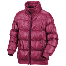 Columbia Sportswear Snow Puff Jacket - Insulated (For Little Girls) in Rouge - Closeouts
