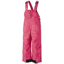 Columbia Sportswear Snow Slope Bib Overalls - Insulated (For Toddlers) in Afterglow Star Pring - Closeouts