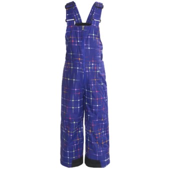 Columbia Sportswear Snow Slope Bib Overalls - Insulated (For Toddlers) in Light Grape Star Print