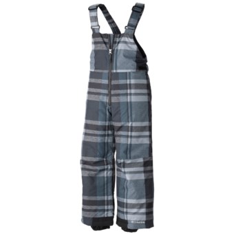 Columbia Sportswear Snow Slope Bib Overalls - Insulated (For Toddlers) in Mystery Plaid