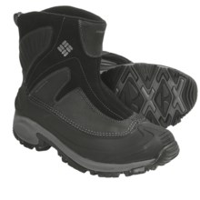 Columbia Sportswear Snowtrek Boots - Waterproof, Insulated, Slip-Ons (For Men) in Black/Charcoal - Closeouts