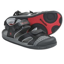 Columbia Sportswear Splasher Sport Sandals (For Youth) in Black/Intense Red - Closeouts