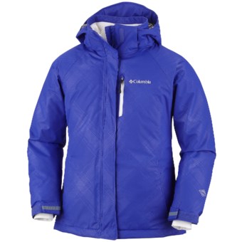 Columbia Sportswear Star Lit Ridge Omni-Heat® Winter Jacket - Waterproof (For Girls) in Light Grape
