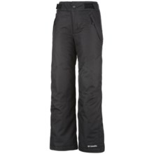 Columbia Sportswear Star Lit Ridge Omni-Heat® Winter Pants - Omni-Tech®, Waterproof (For Girls) in Black - Closeouts