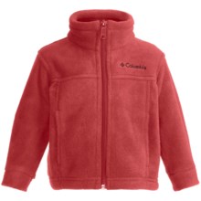 Columbia Sportswear Steens Mountain Fleece Jacket (For Infants) in Hot Rod - Closeouts