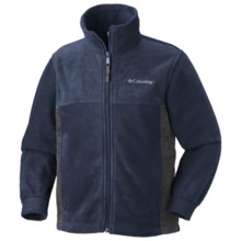 Columbia Sportswear Steens Mountain Jacket - Fleece (For Youth) in Collegiate Navy - Closeouts