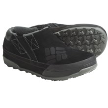Columbia Sportswear Stoker Slip-On Shoes - Suede (For Men) in Black/Gunmetal - Closeouts