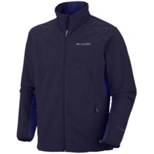 Columbia Sportswear Strata D Omni-Heat® Fleece Jacket - Soft Shell (For Men) in Ebony Blue - Closeouts
