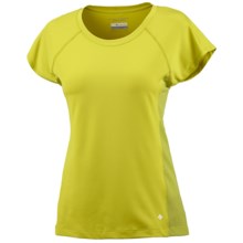 Columbia Sportswear Summer Freeze T-Shirt - UPF 50, Short Sleeve (For Women) in Chartreuse - Closeouts