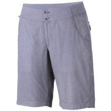 Columbia Sportswear Super Bonehead Shorts - UPF 30, Cotton Twill (For Women) in Fairytale/Plaid - Closeouts