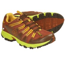 Columbia Sportswear Talus Ridge OutDry® Trail Running Shoes - Waterproof (For Women) in Bombay Brown/Lime Green - Closeouts