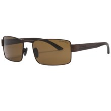 Columbia Sportswear Talus Sunglasses - Polarized in Matte Brown/Brown - Closeouts