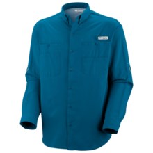 Columbia Sportswear Tamiami II Shirt - UPF 40, Long Sleeve (For Men) in Ocean - Closeouts