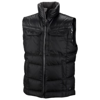Columbia Sportswear Tech District Omni-Heat® Down Vest - 700 Fill Power (For Men) in Black