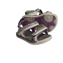 Columbia Sportswear Techsun 3-Strap Sandals (For Toddlers) in Bungee Cord/Wood Violet - Closeouts