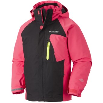 Columbia Sportswear Tonpaite Omni-Heat® Jacket - Waterproof, Insulated, 3-in-1 (For Youth) in Afterglow