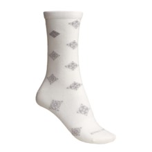 Columbia Sportswear Travel Crew Socks (For Women) in Sea Salt/Oyster - Closeouts