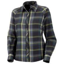 Columbia Sportswear Trek Check Shirt - UPF 30, Long Sleeve (For Plus Size Women) in Coal - Closeouts