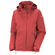 Columbia Sportswear TREK SETTIN JACKET WATERPROOF RAIN (For Women) in Burnt Henna - Closeouts