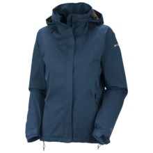 Columbia Sportswear TREK SETTIN JACKET WATERPROOF RAIN (For Women) in Coastal - Closeouts