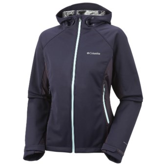 Columbia Sportswear Triteca Omni-Heat® Soft Shell Jacket - Omni-Wind® Block (For Women) in Ebony Blue